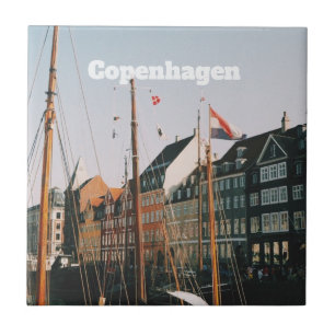 O icônico Nyhavn, Copenhague, Dinamarca