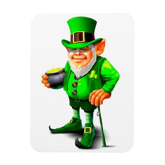 O ímã CUTE LEPRECHAUN (Vertical)