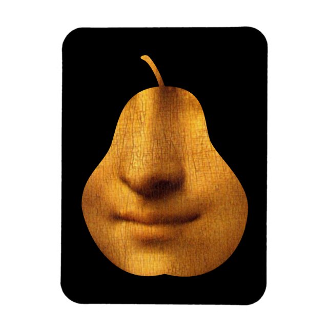 O ímã de fotos do sorriso de Mona Lisa (Vertical)