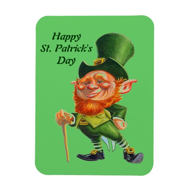 O ímã LEPRECHAUN BOBO (Vertical)