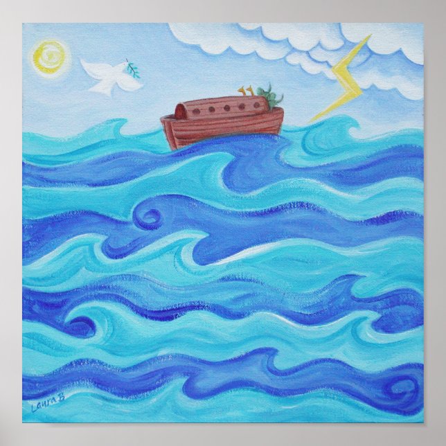 O Impressão de Inundação (Frente)