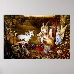 O impressão Enchanted da floresta de Fitzgerald "