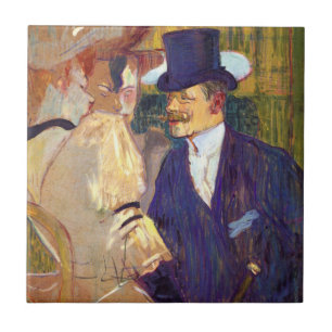 O Inglês por Toulouse Lautrec, Arte Vintage