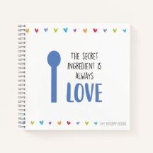 O ingrediente secreto é sempre AMOR - Receita