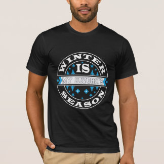 O Inverno é Minha Estação Favorita Camiseta Amante