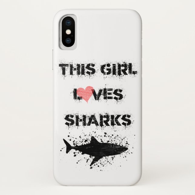 o iPhone X, este meninas ama a capa de telefone (Verso)