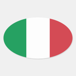 O italiano colore a etiqueta