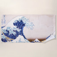 O japonês acena a toalha de praia
