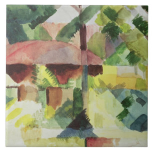 O jardim, 1914 (w/c no papel)