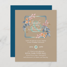 O Jardim BUDGET Deixa Casamento outono Convidar Te