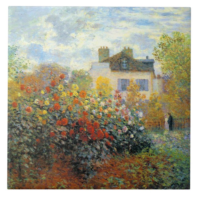 O Jardim do Monet na Argenteuil Fine Art (Frente)