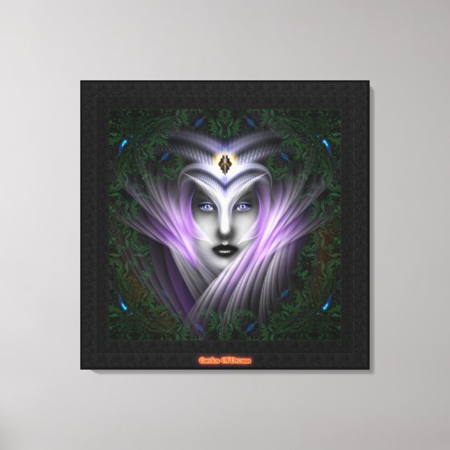 O Jardim Dos Sonhos: Tela De Impressão (Frente)