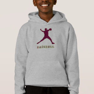 O jarro do basebol caçoa o Hoodie