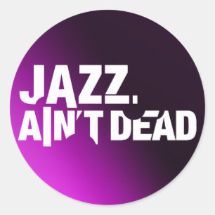 O jazz não é etiqueta inoperante do logotipo