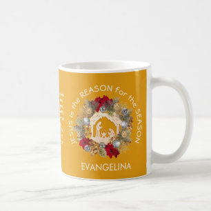 O JESUS Amarelo é a razão da caneca de café de