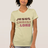 O Jesus Cristo é senhor, camisa cristã de t