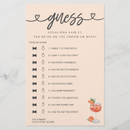 O Jogo Do chá de panela Disse Que Disse Adivinhe A