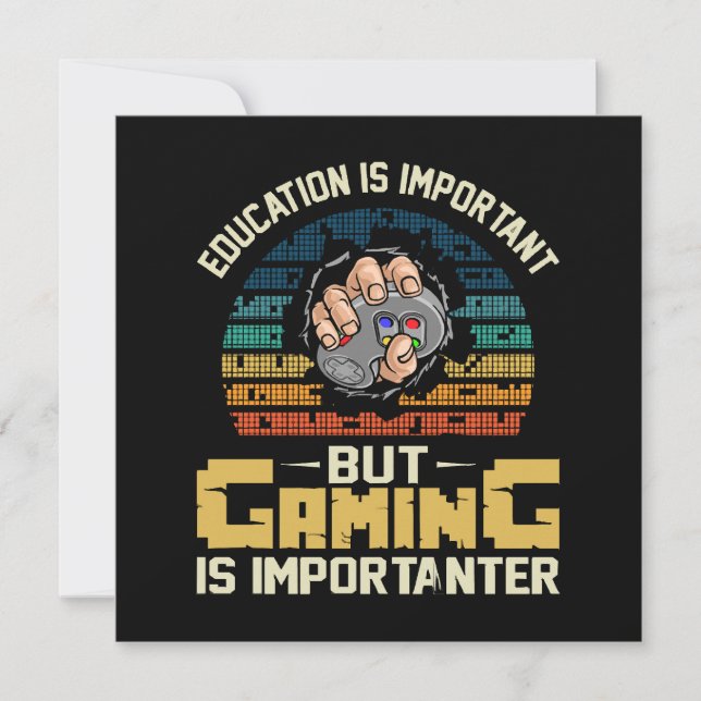 o jogo é importante (Frente)