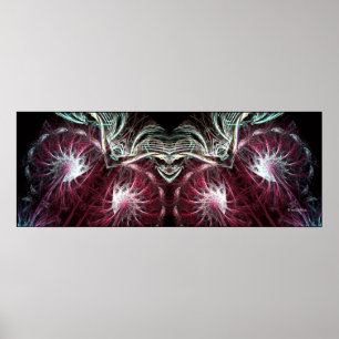 O Joker Fractal Art Poster
