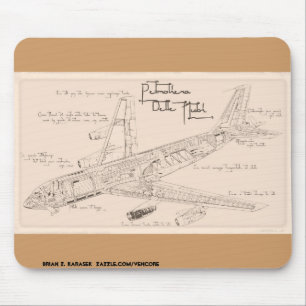 O KC-130 Stratotanker Mousepad de da Vinci