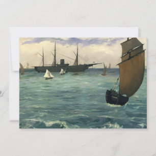 O "Kearsarge" em Boulogne   Édouard Manet
