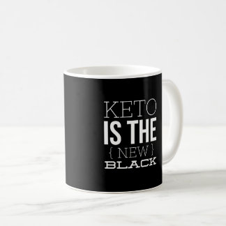 O Keto é o preto novo - caneca