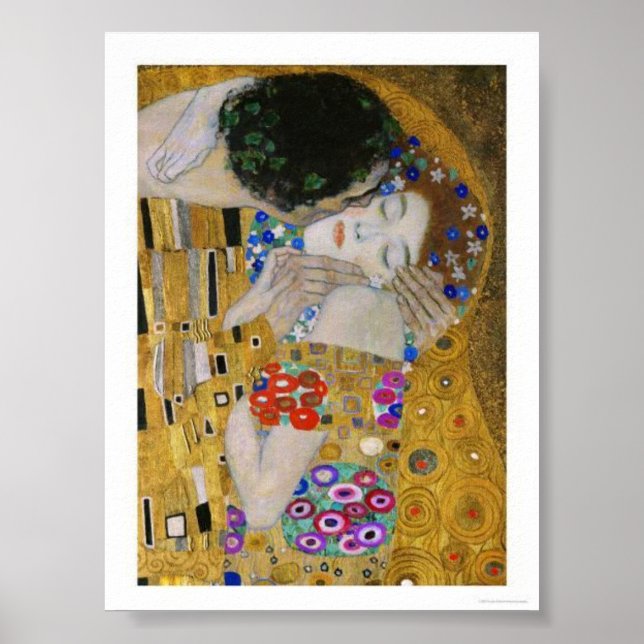 O KISS KLIMT FINE ART POSTER (Frente)