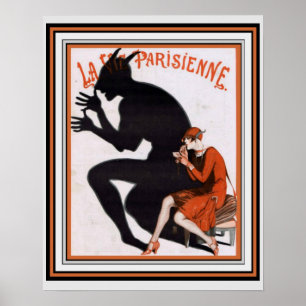 O La Vie Parisienne, art deco, poster 16 x 20