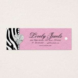 O laço da pérola da zebra Jewels o rosa do preç