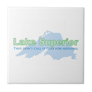 O Lago Superior; Não o chamam isso para nada