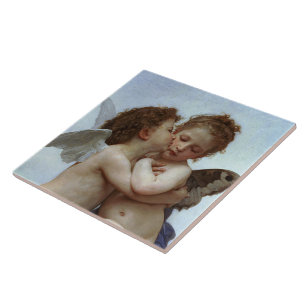O L'Amour de Bouguereau e a psique, enfants (Cupid