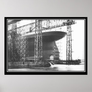 O lançamento titânico do poster titânico da sé