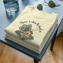 O lar é onde está o coração, Cozy Cottage na natur