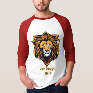 O Leão: Design de Camisa T-Shirt Capa da Serpente