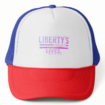O Legado da Liberdade Vive. Boné Trucker