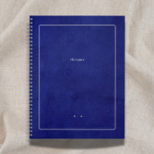 O Legado | Indigo Leather & Silver Scholar