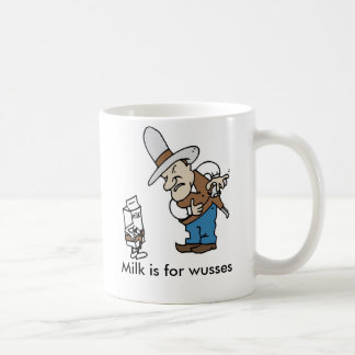 O leite de John Wayne é para a caneca dos wusses