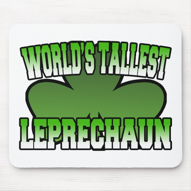 O Leprechaun o mais alto Mousepad do mundo (Frente)