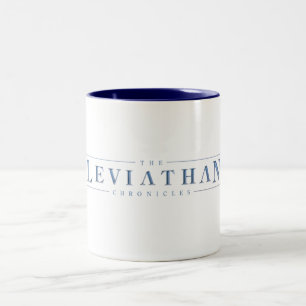 O Leviathan cronica a caneca do logotipo