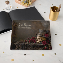 O Livro de Visitas Gótico de Halloween dos Nomes L