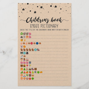 O livro infantil Emoji Pictionary com o jogo Respo