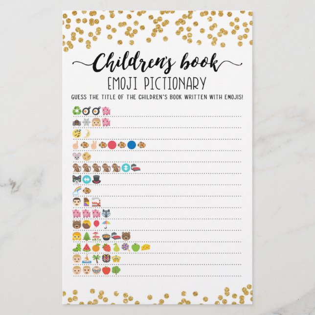 O livro infantil Emoji Pictionary com o jogo Respo (Frente)