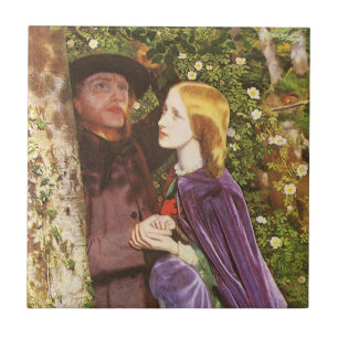 O Longo Engajamento por Arthur Hughes, Arte Antiga