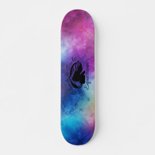 O louro & quebrou - skate - o logotipo preto