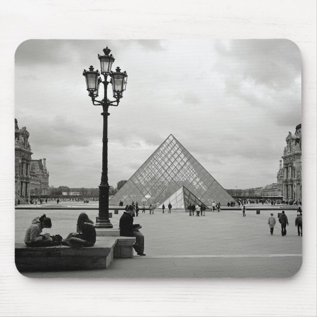 O Louvre Mousepad (Frente)