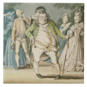 O macarrão, 1774 (w/c no papel)