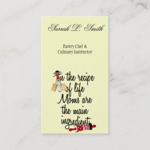 O Mães é o Cartão de visita do Ingrediente Princip