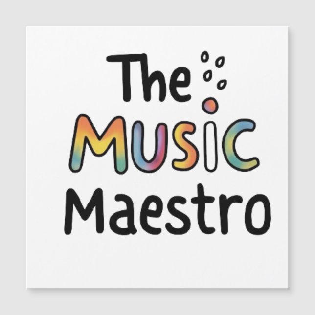 O Maestro da Música (Frente)