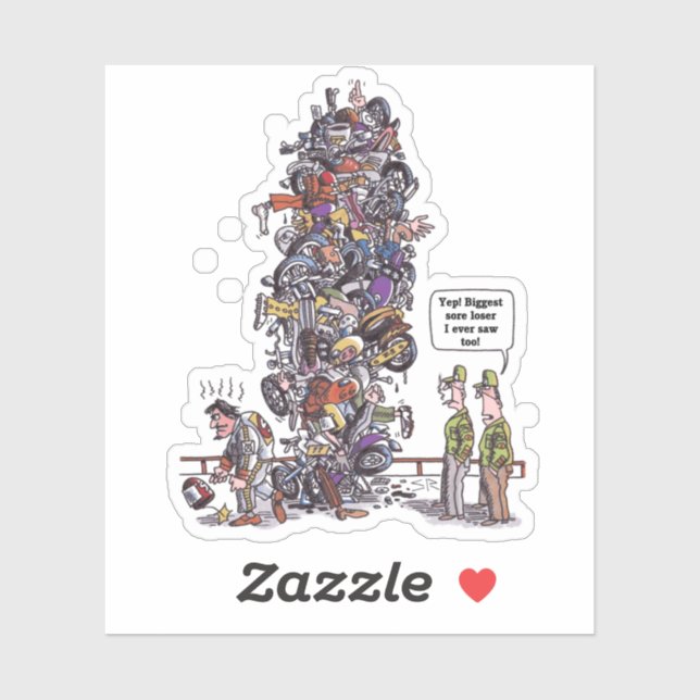 O maior adesivo de contorno do Loser Perdido (Folha)