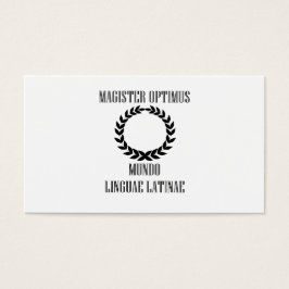 O Maior Professor Latino do Mundo (Homem)